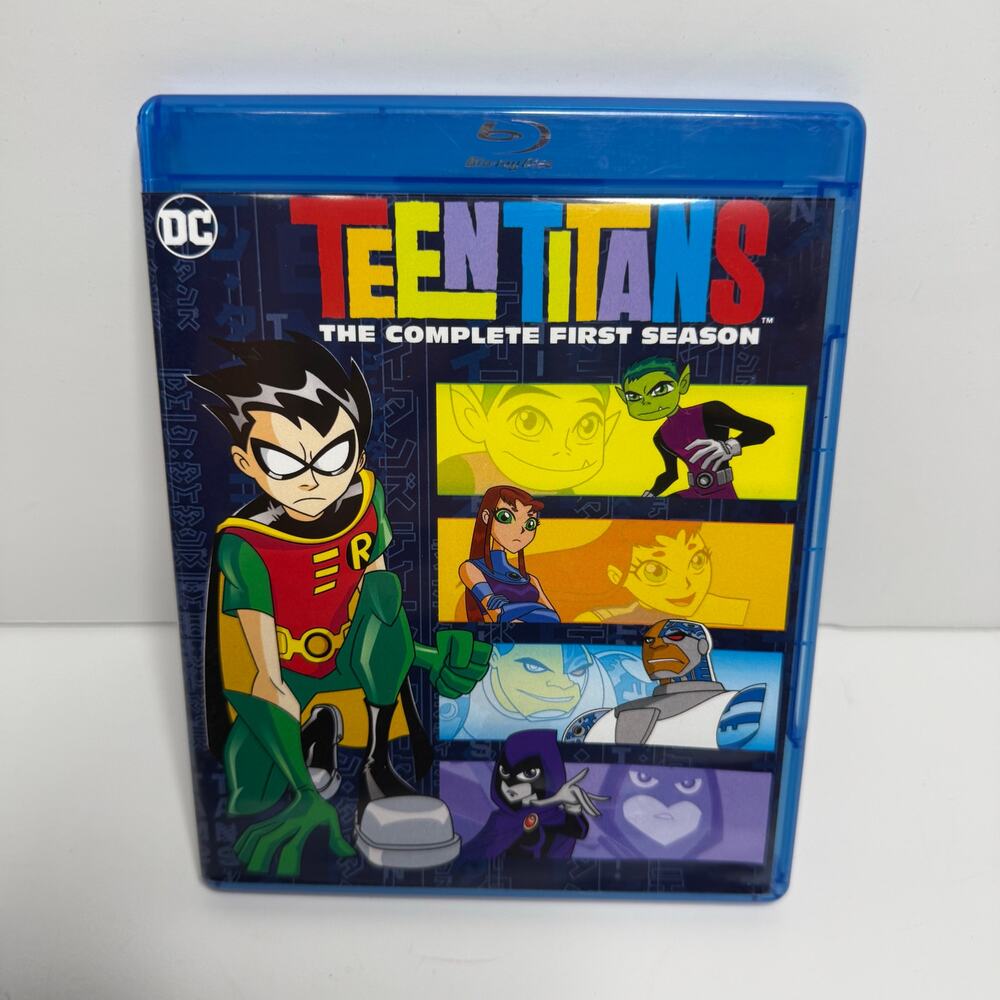 Teen Titans‎ Blu Ray The Complete First Season DVD
